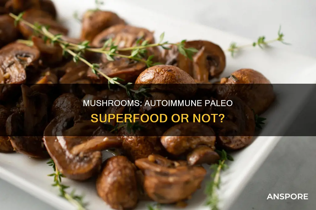 are mushrooms autoimmune paleo