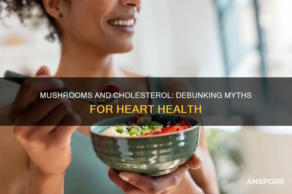 are mushrooms bad for cholesterol
