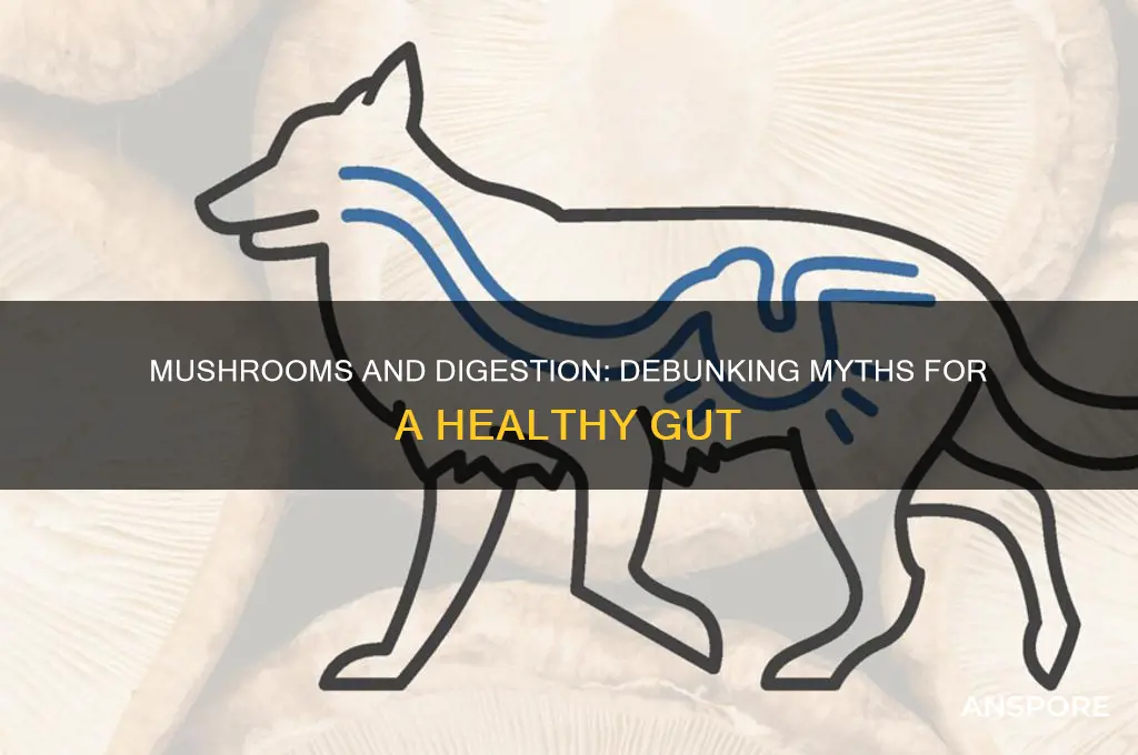 are mushrooms bad for digestion