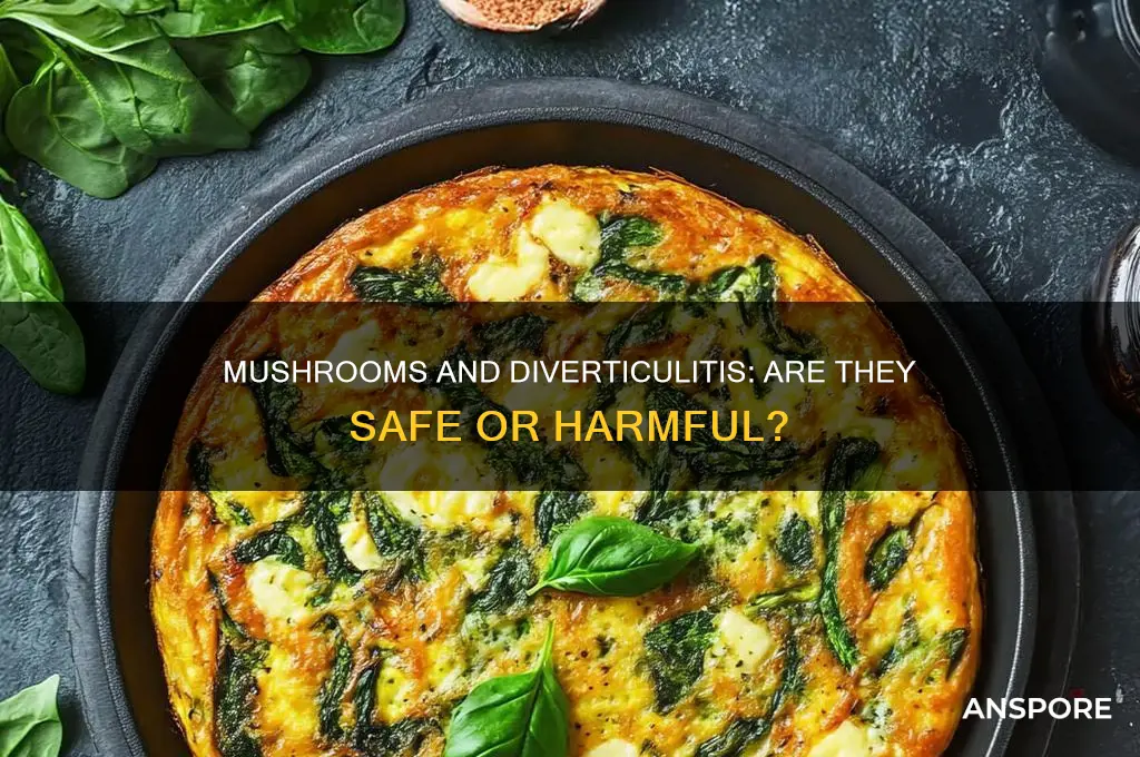are mushrooms bad for diverticulitis