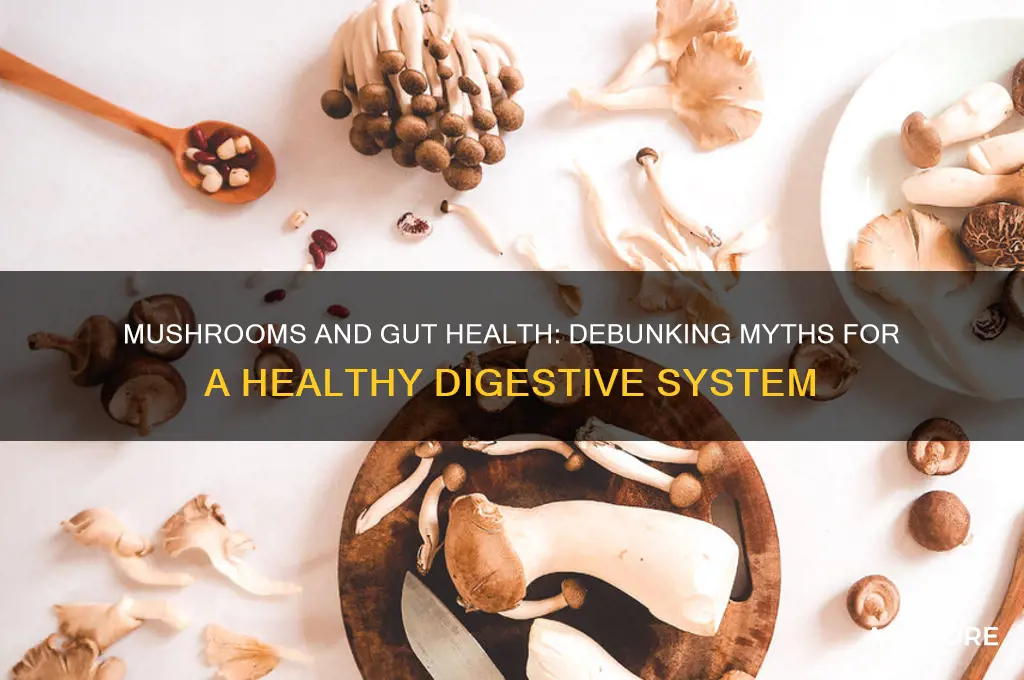 are mushrooms bad for gut health