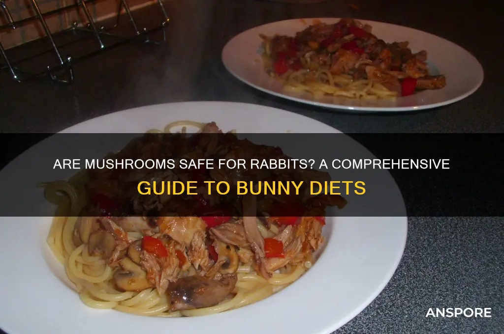 are mushrooms bad for rabbits