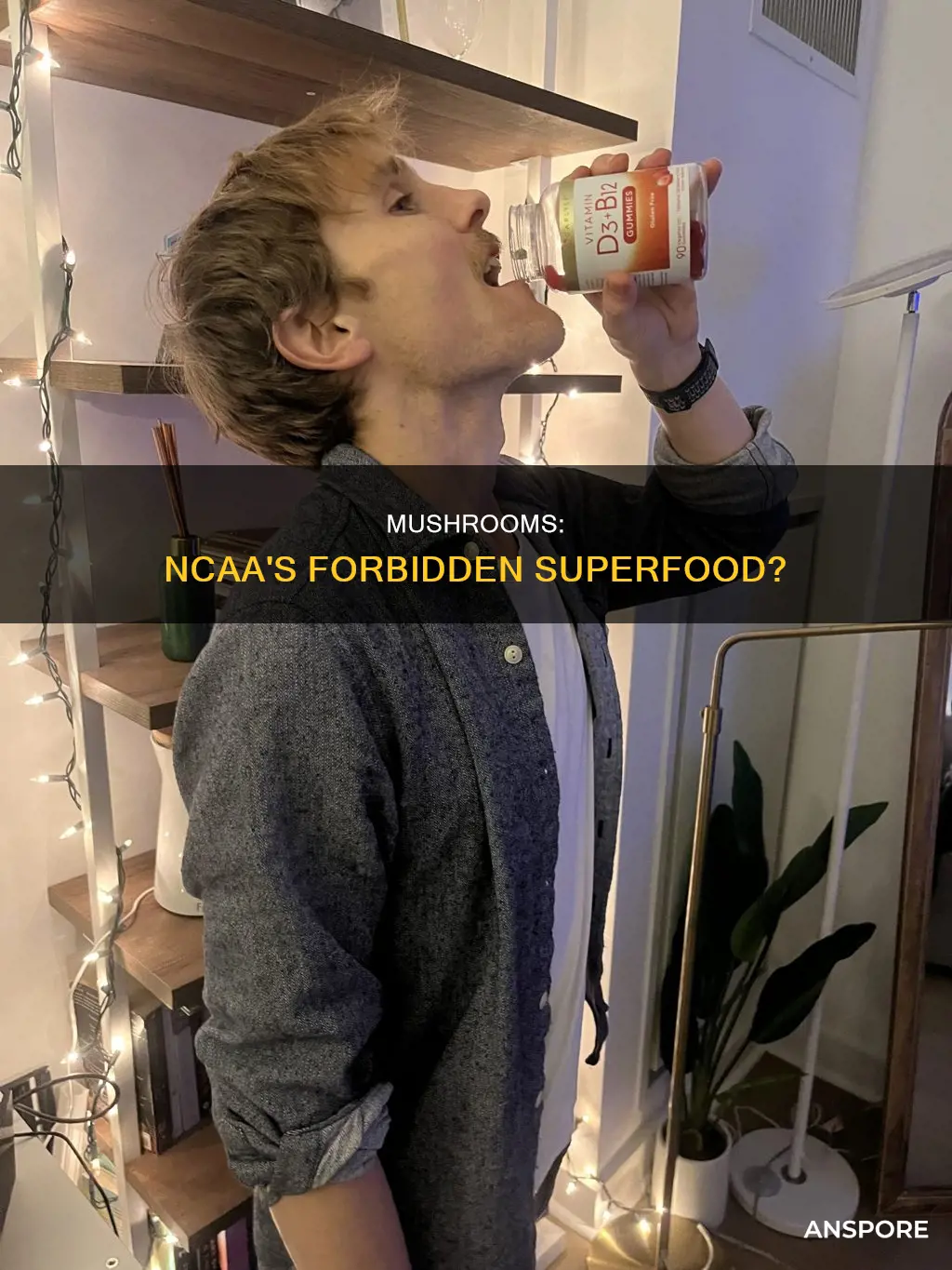 are mushrooms banned by ncaa