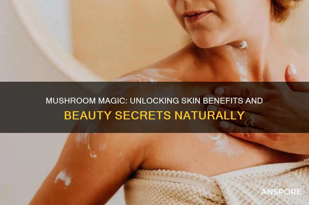 are mushrooms beneficial when applied to skin