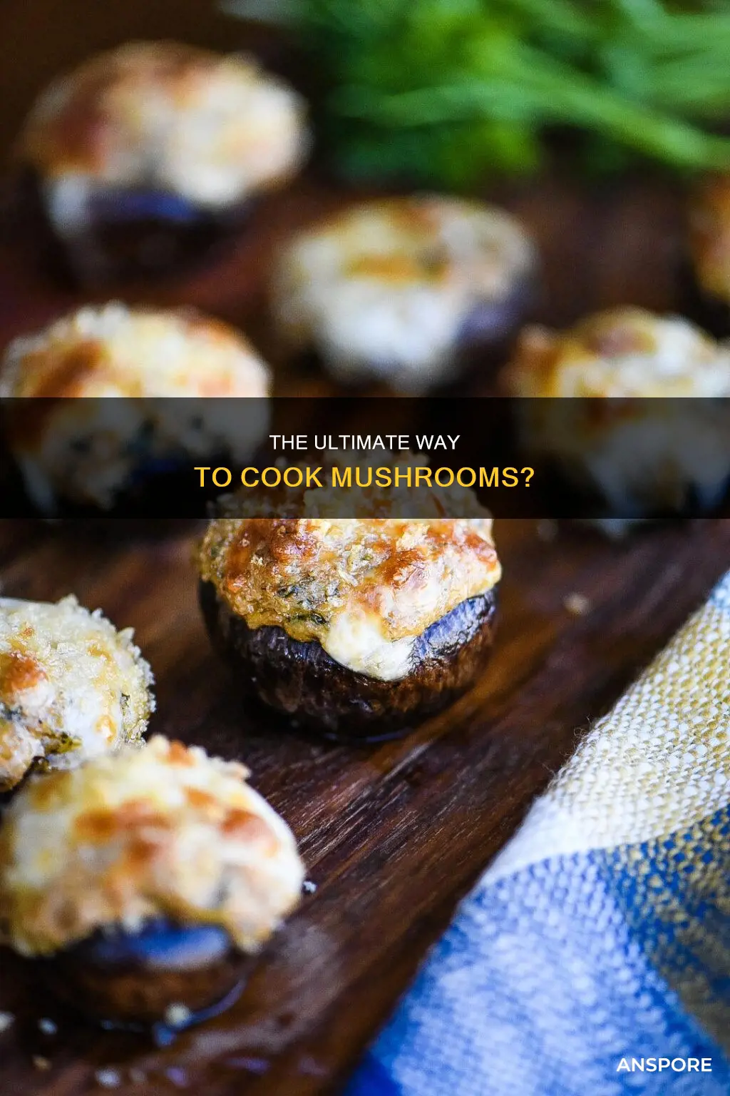 are mushrooms best baked