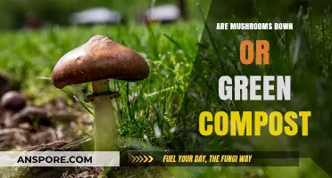Mushrooms: Brown or Green Compost? A Comprehensive Guide for Gardeners