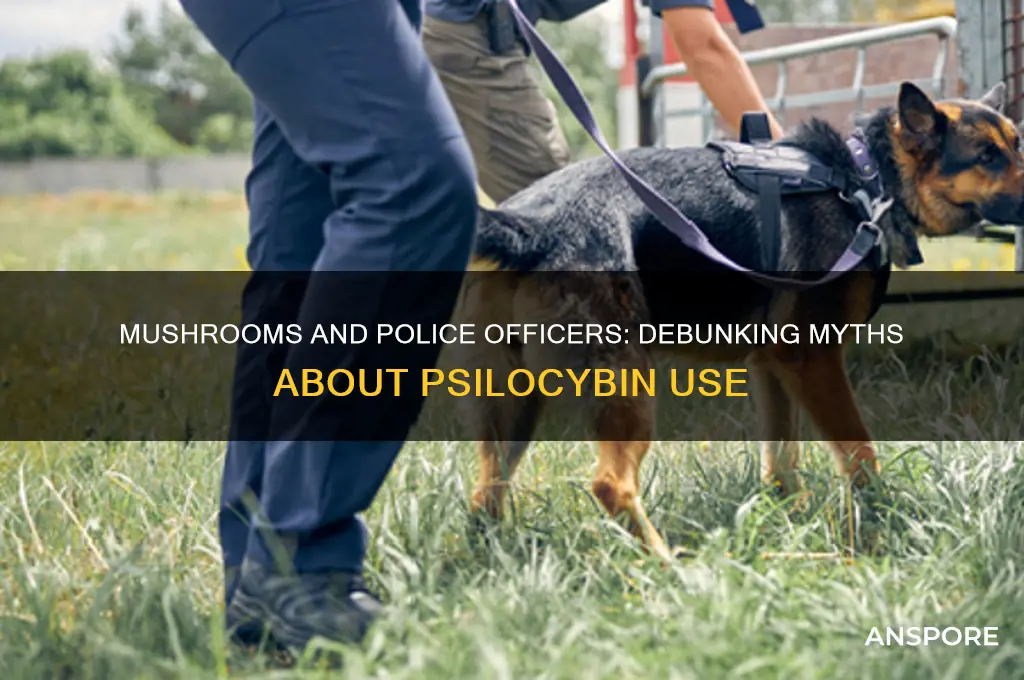 are mushrooms disqualifying for police officers