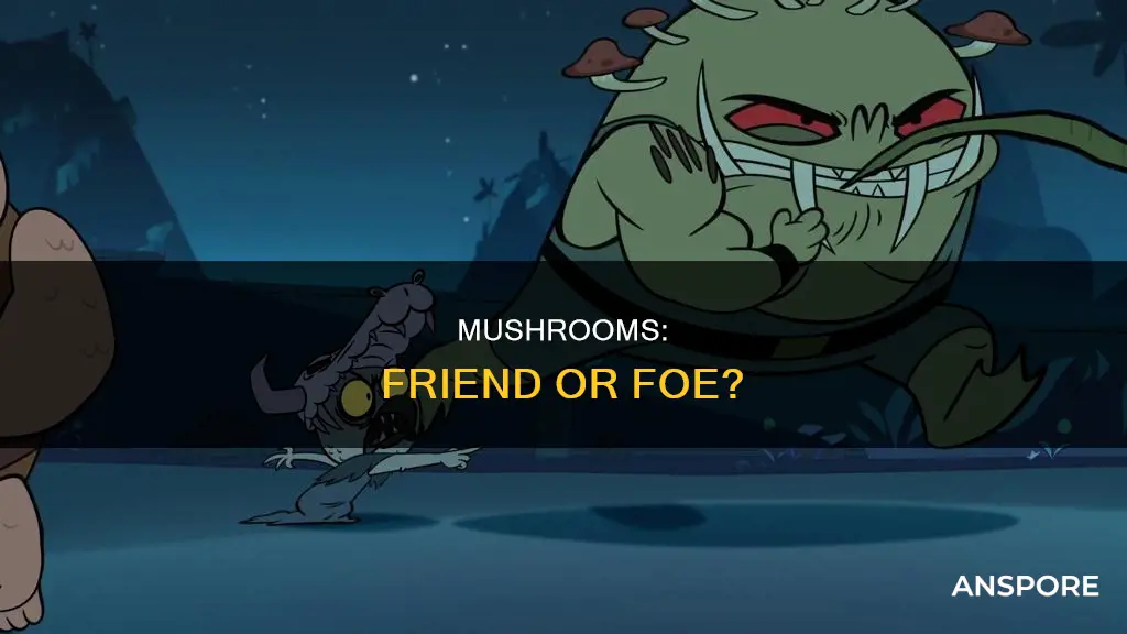 are mushrooms evil