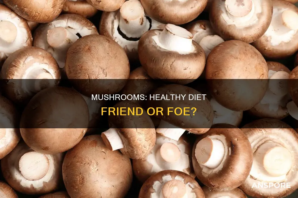 are mushrooms fattening