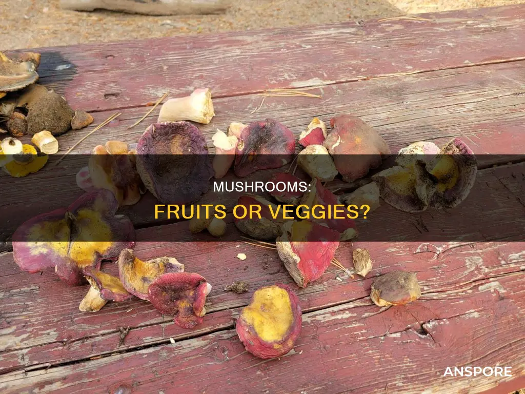 are mushrooms fruit or vegetables