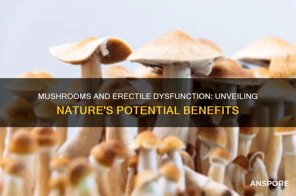 are mushrooms good for erectile dysfunction