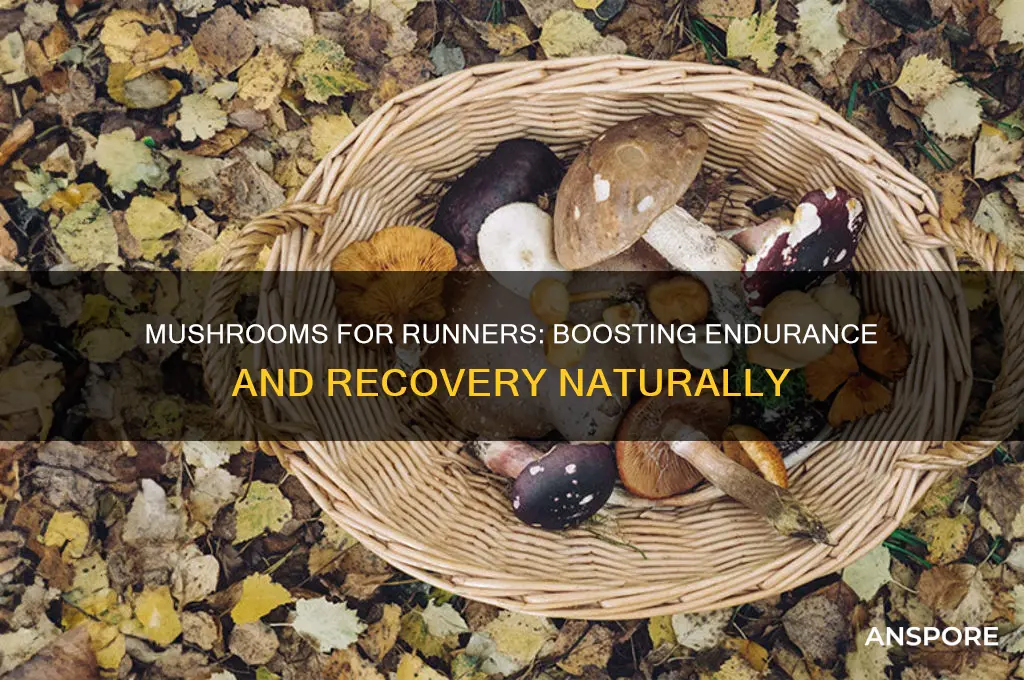 are mushrooms good for runners