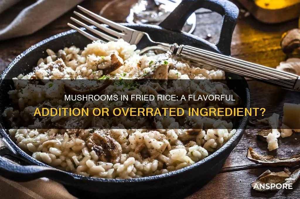 are mushrooms good in fried rice