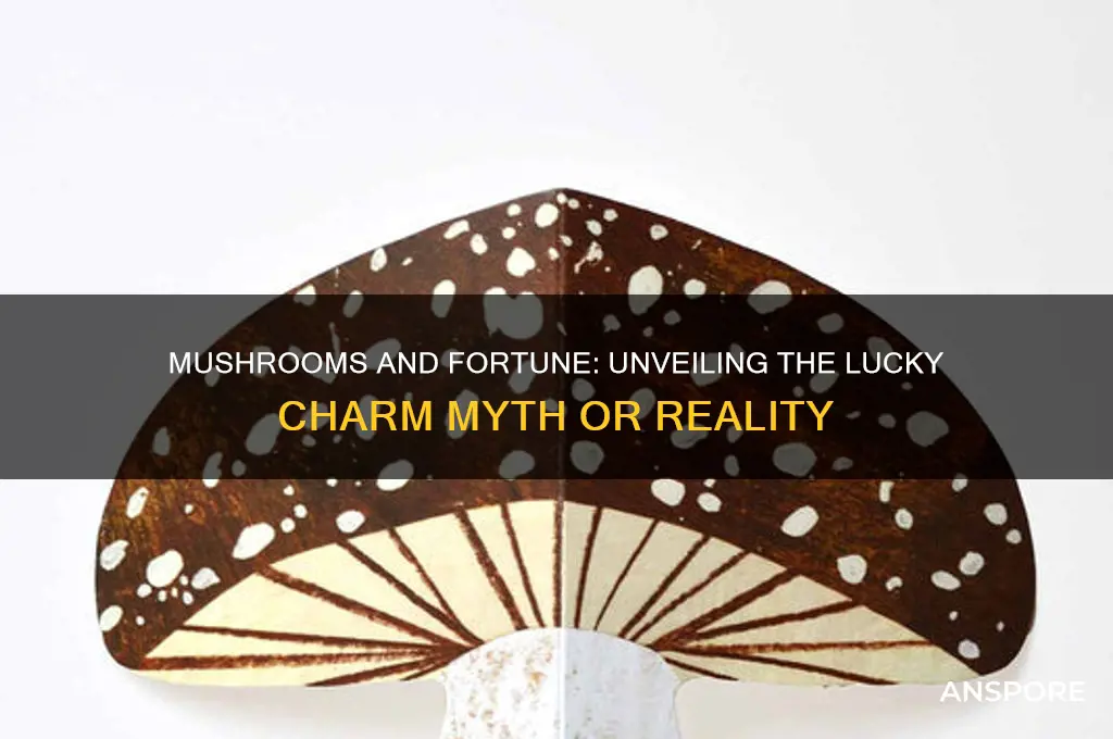 are mushrooms good luck