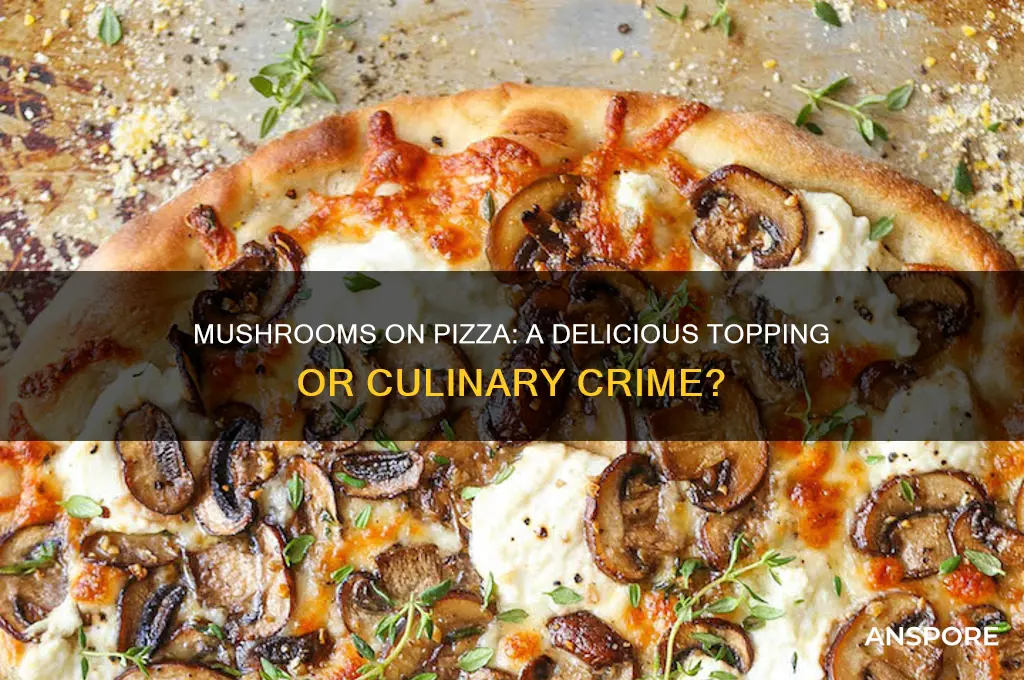are mushrooms good on pizza