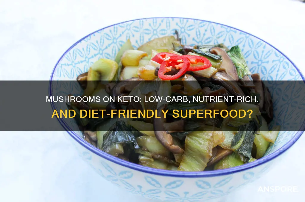 are mushrooms good to eat on a keto diet