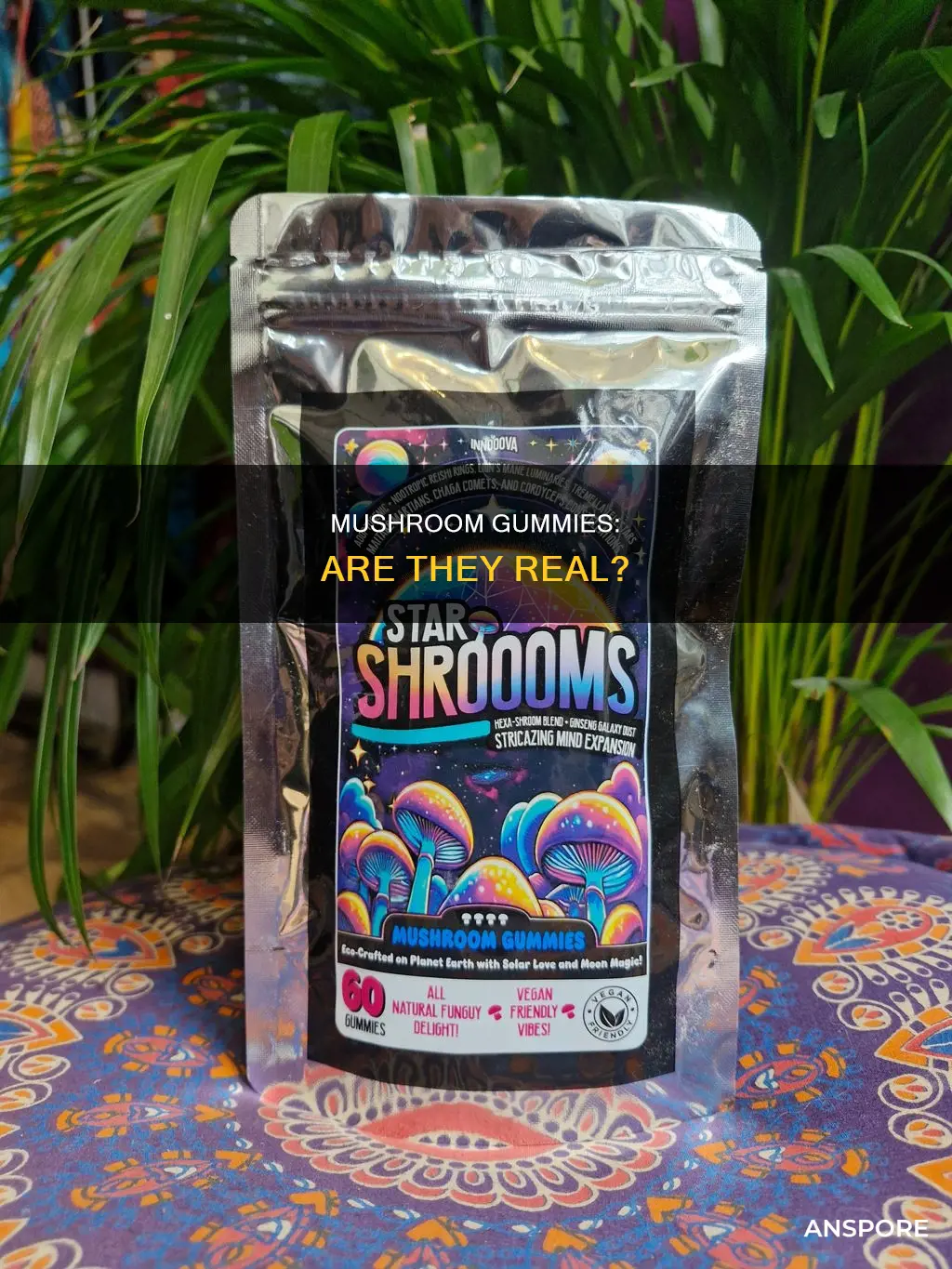 are mushrooms gummies