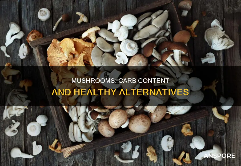 are mushrooms high carb