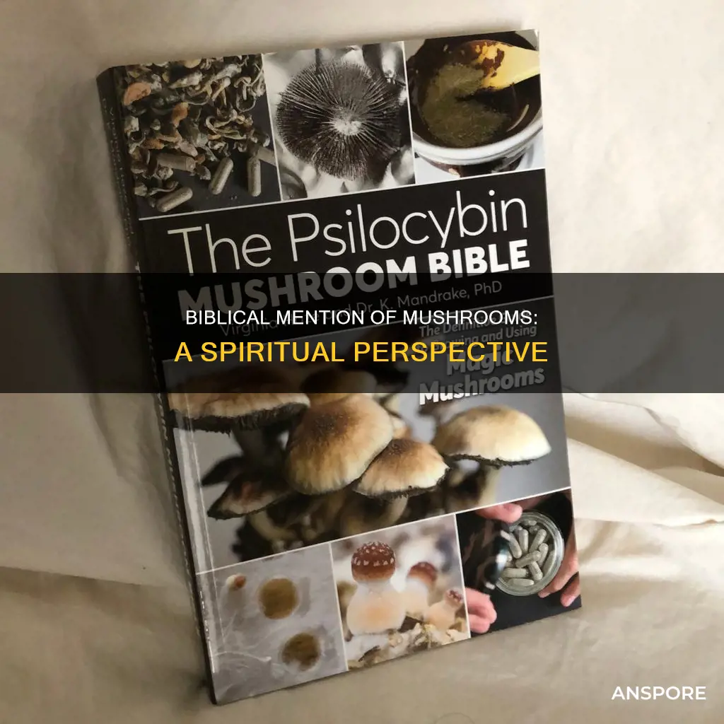 are mushrooms in the bible