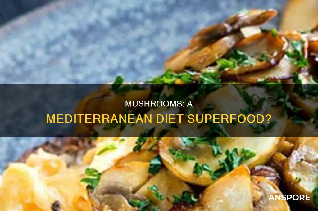 are mushrooms in the mediterranean diet