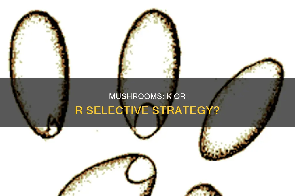 are mushrooms k or r selective