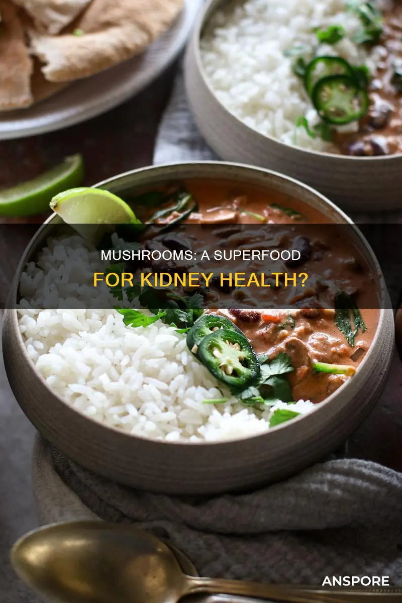 are mushrooms kidney friendly