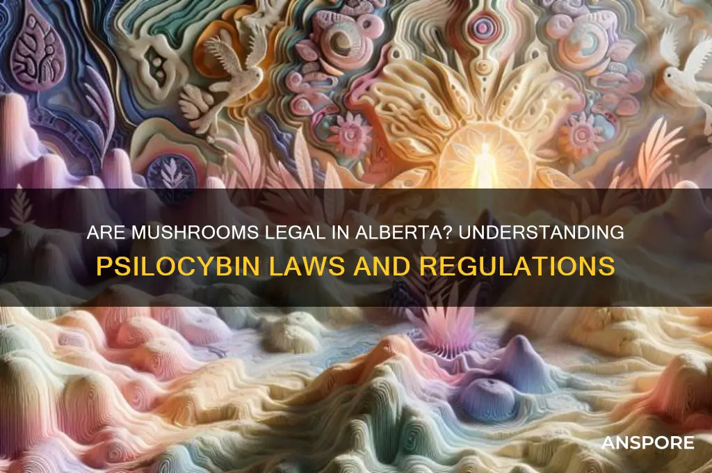 are mushrooms legal in alberta