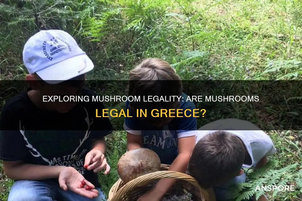 are mushrooms legal in greece