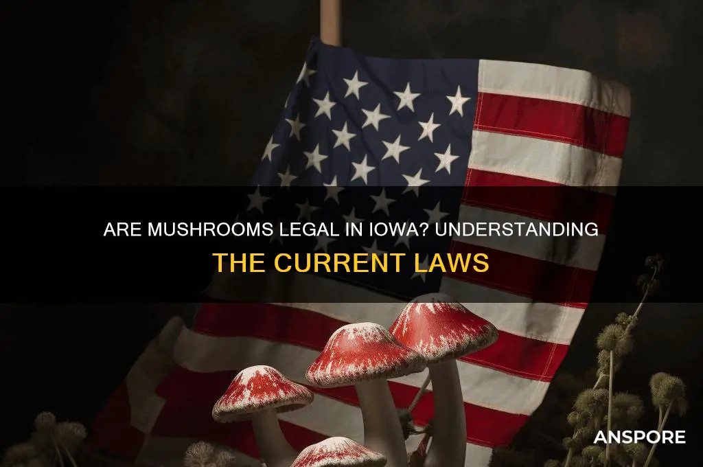 are mushrooms legal in iowa