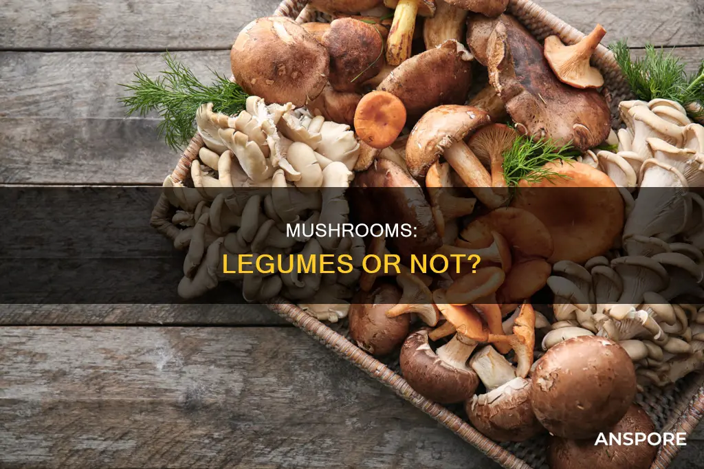 are mushrooms legumes