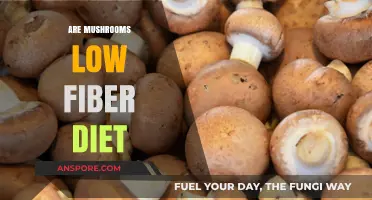 Mushroom Mystery: Low-Fiber Superfood?