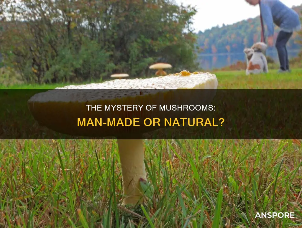 are mushrooms man made