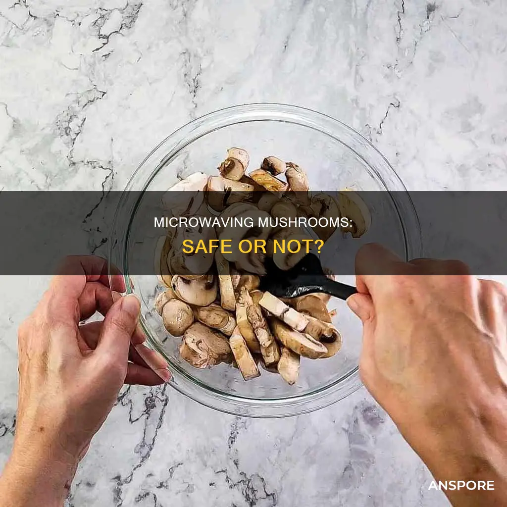are mushrooms microwave safe