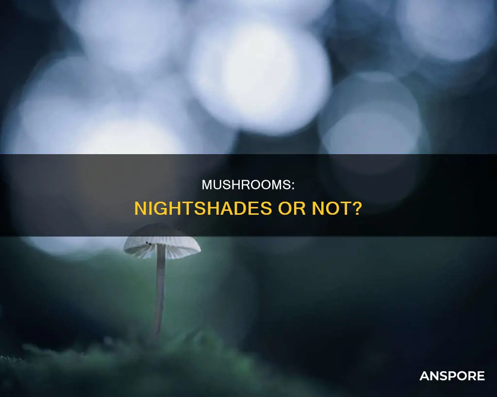 are mushrooms night shades