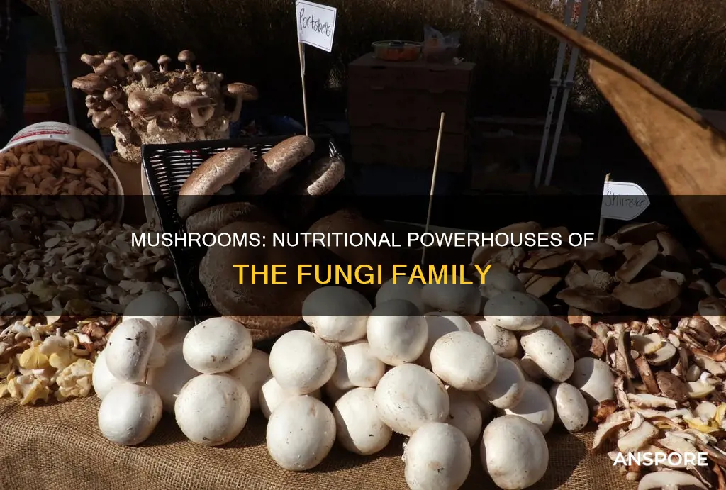 are mushrooms nutritous