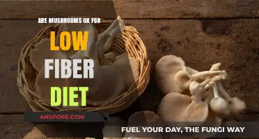Mushrooms: A Low-Fiber Superfood?