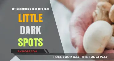 Mushroom Safety: Dark Spots, Safe to Eat?