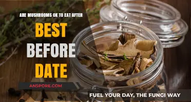 Can You Safely Eat Mushrooms Past Their Best Before Date?