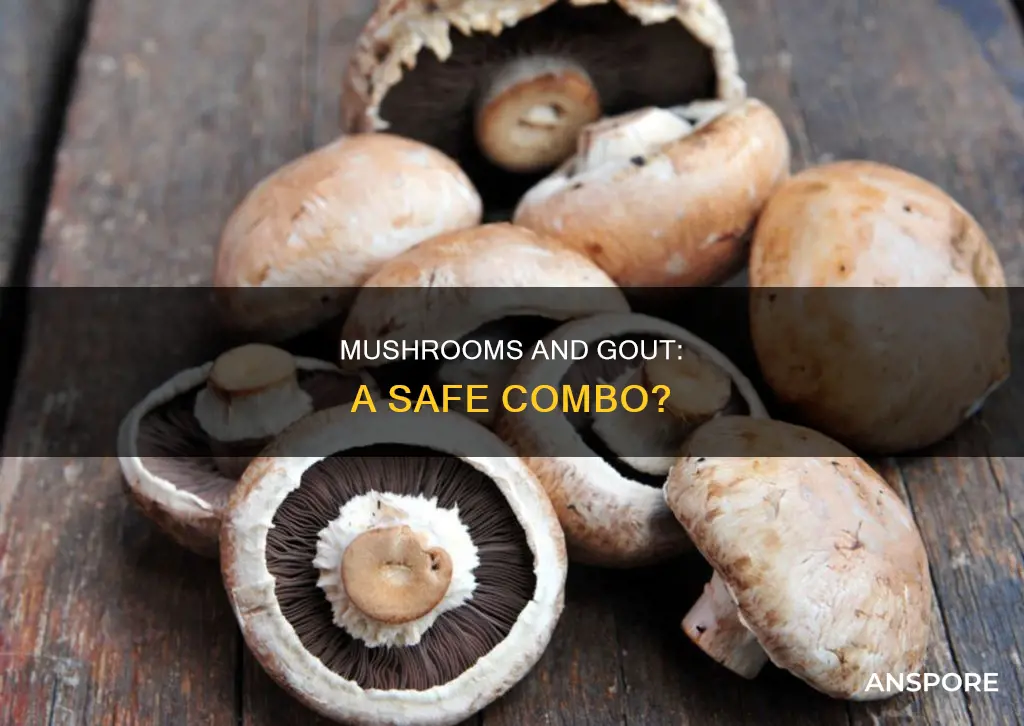 are mushrooms ok with gout