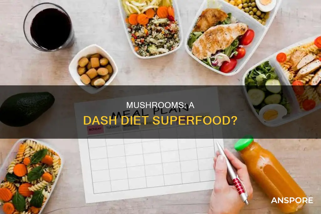 are mushrooms on dash diet