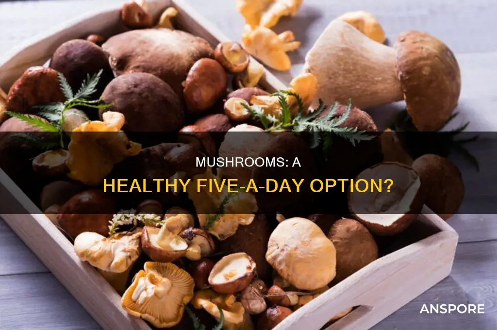 are mushrooms one of five a day