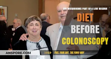 Mushrooms: Safe or Not for Pre-Colonoscopy Low-Residue Diets?