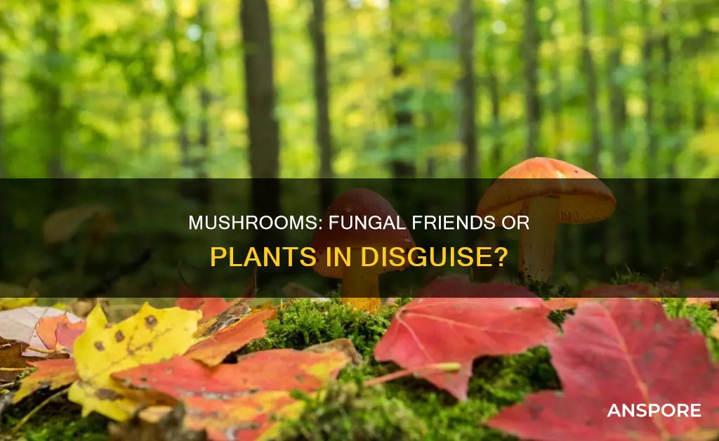 are mushrooms planta