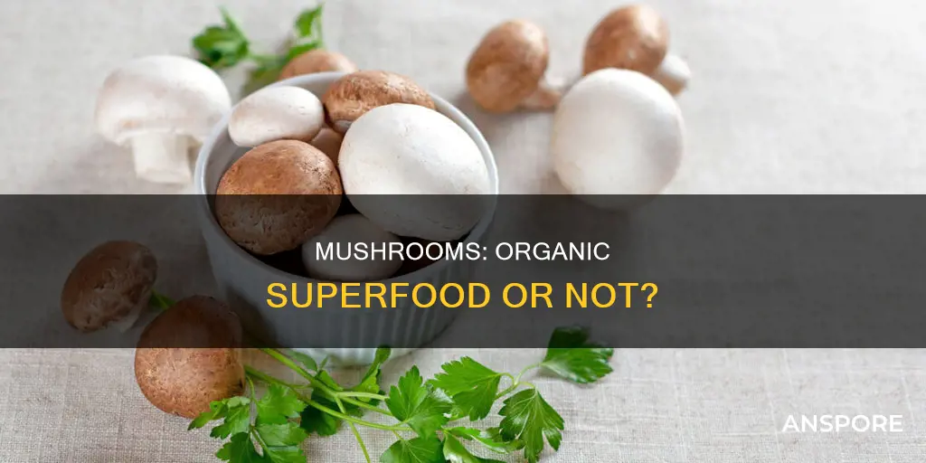 are mushrooms prganic