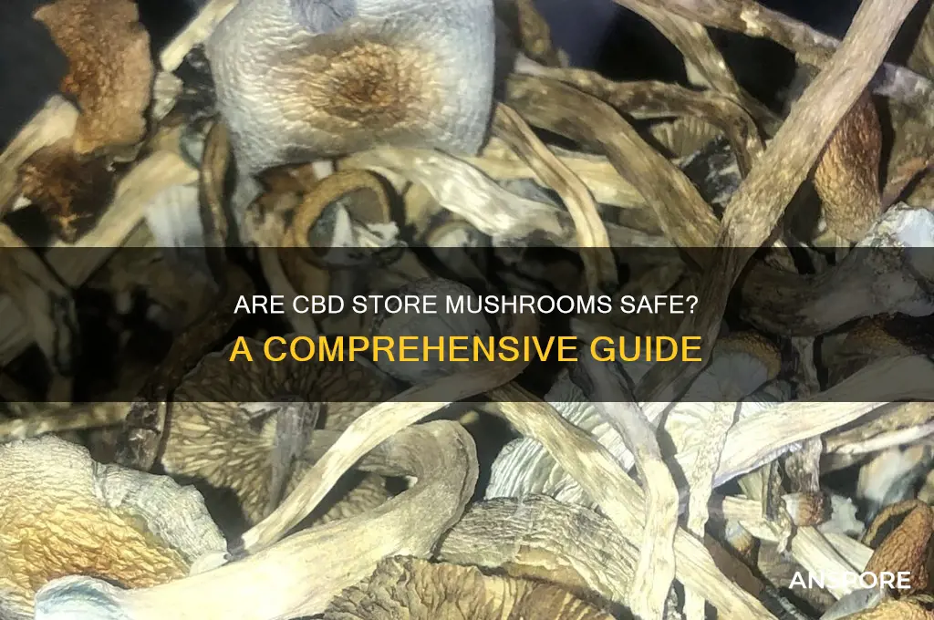 are mushrooms safe from cbd stores