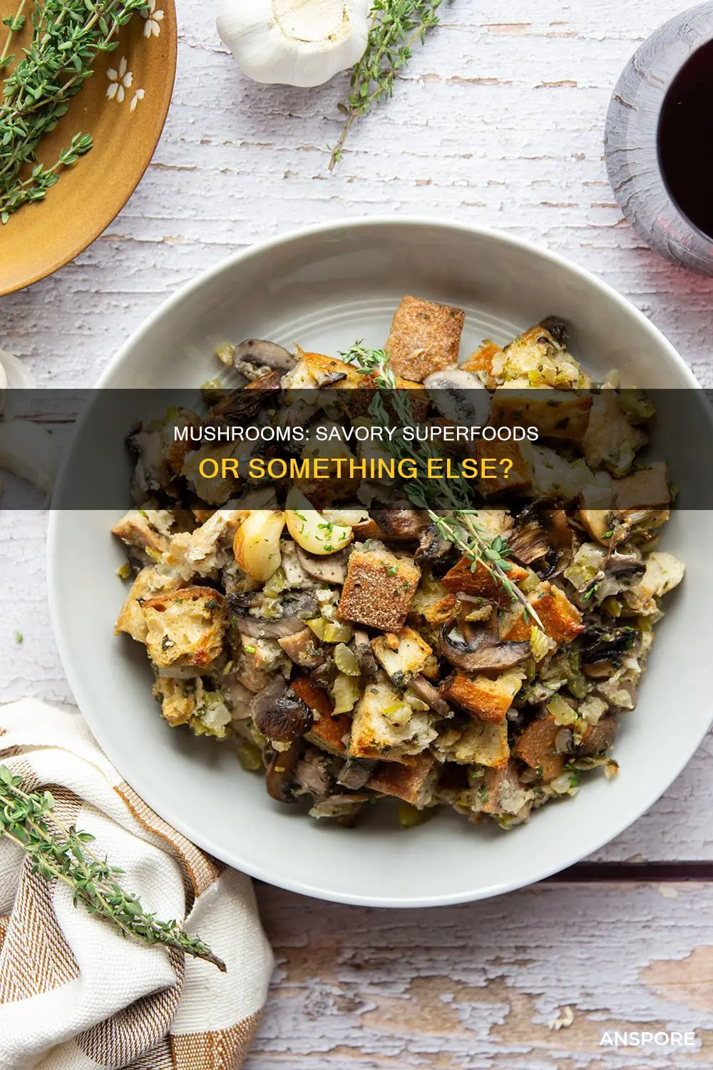 are mushrooms savory