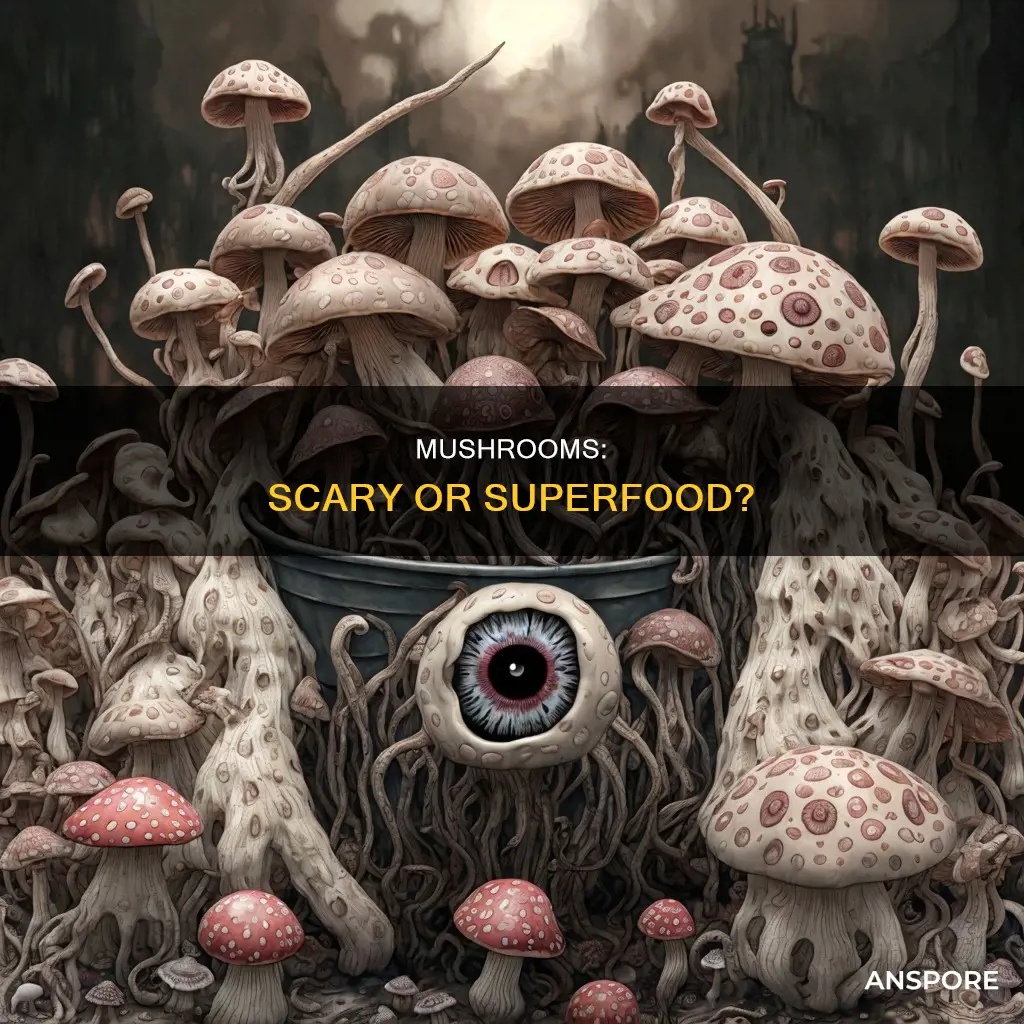 are mushrooms scary