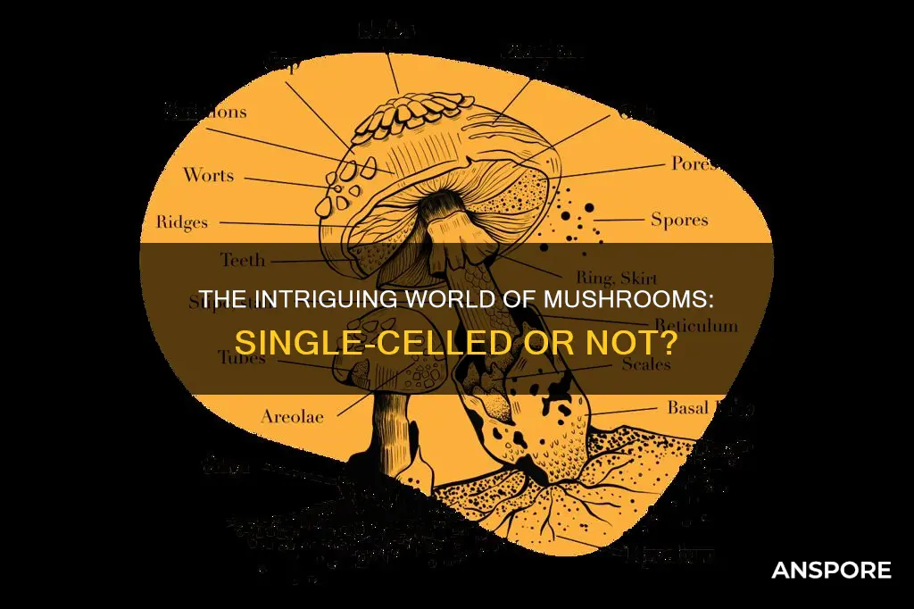 are mushrooms single celled