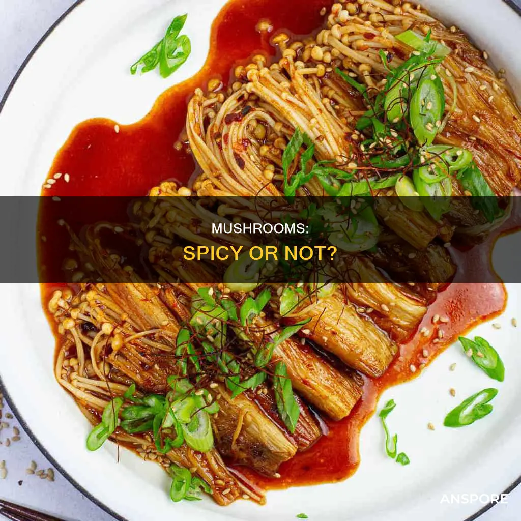 are mushrooms spicy