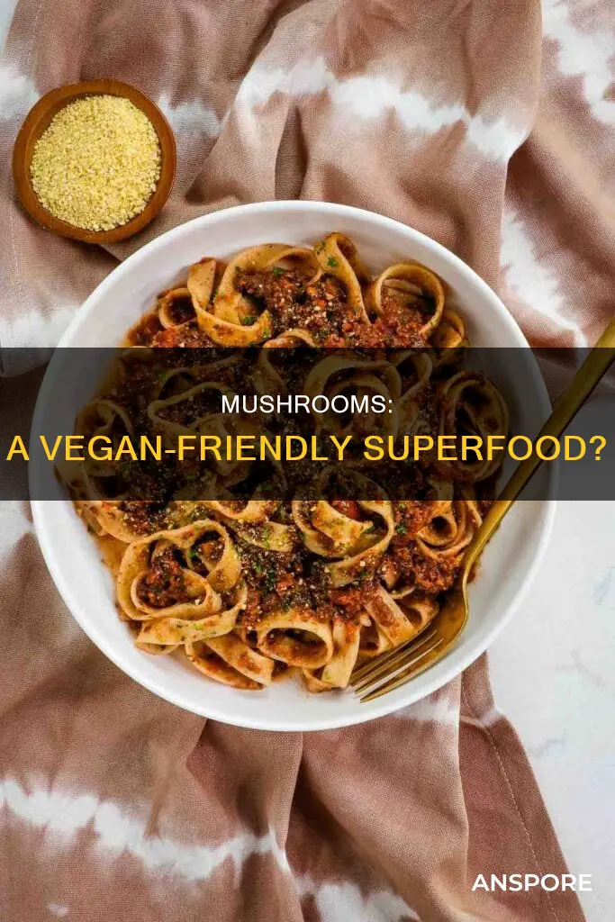 are mushrooms suitable for vegans